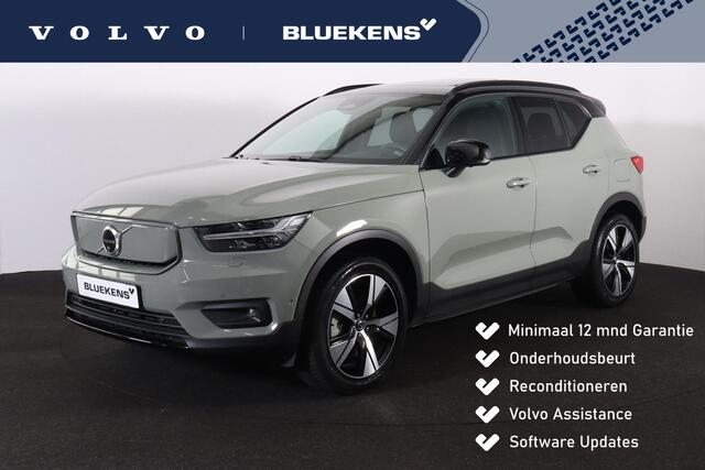 Volvo XC40 Recharge Pro - Panoramadak - Intellisafe Assist & Surround - 360º Camera - Elektrisch verstelbare voorstoelen - Harman Kardon Audio - Trekhaak wegklapbaar - Verwarmbare stoelen voor en achter - Verwarmbaar stuurwiel - Warmtepomp