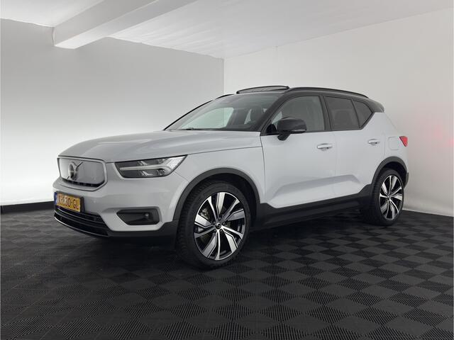 Volvo XC40 Recharge P8 AWD R-Design {SOH-89%} [ 3-Fase ] (INCL-BTW) *PANO | LEATHER-MICROFIBRE | DIGI-COCKPIT | FULL-LED | MEMORY-PACK | TOP-VIEW | CARPLAY | NAVI-FULLMAP | ECC | PDC | KEYLESS | HEATED-SPORTSEATS | BLIS | 20"ALU*