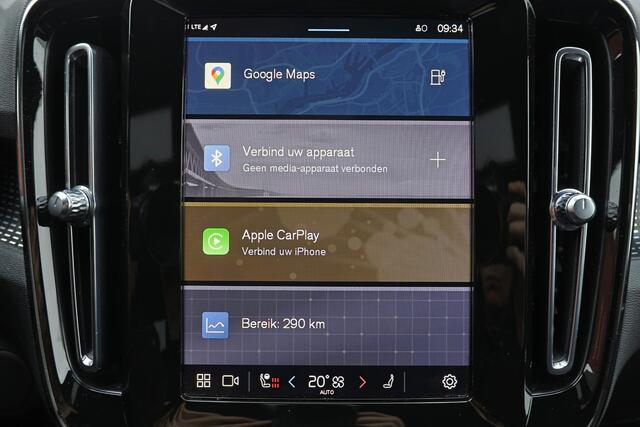 Volvo XC40 Recharge P8 AWD R-Design - IntelliSafe Assist & Surround - Parkeercamera achter - Parkeersensoren voor & achter - Verwarmde voorstoelen & stuur - Warmtepomp - 19' LMV