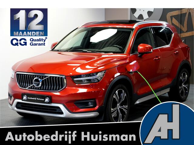 Volvo XC40 1.5 T5 193kW/262pk DCT7 Recharge Inscription PANORAMADAK + HARMAN/KARDON + NAPPALEER + EL.STOEL MET MEMORY + STOEL-&STUURVERWARMING + CRUISE + BLIS + LANE ASSIST + NAVI SENSUS + KEYLESS + EL.TREKHAAK + 360 CAMERA + PARKSENSOREN V&A + 19" LM-VELGEN!!