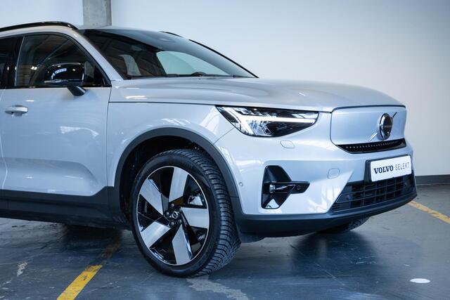 Volvo XC40 Single Motor Extended Range Ultimate 82 kWh | Panoramadak | Stoelverwarming | 360° Parkeercamera | Parkeersensoren voor + achter | Google infotainment | Stuurwielverwarming | 20'' Lichtmetalen velgen |