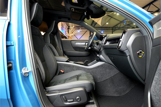 Volvo XC40 1.5 T5 Plug-in Hybrid 193kW/262pk DCT7 Ultimate Bright PANORAMADAK + EL.TREKHAAK + HARMAN/KARDON + ADAPT.CRUISE + PILOT ASSIST + NAVI SENSUS + BLIS + LANE ASSIST + EL.STOELEN + STOEL-&STUURVERWARMING + CAMERA + KEYLESS + PARKSENSOREN V&A + 19" LM-VELGEN!