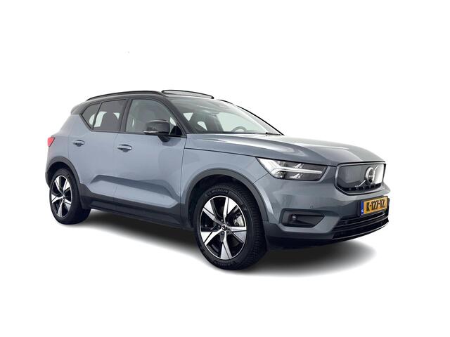 Volvo XC40 Recharge P8 AWD R-Design [ 3-Fase ] {SOH-92%} (INCL.BTW) Aut. *PANO | LEATHER-ALCANTARA | DIGI-COCKPIT | FULL-LED | HARMAN/KARDON | TOP-VIEW | CARPLAY | NAVI-FULLMAP | ECC | PDC | KEYLESS | HEATED-SPORTSEATS | BLIS | TOWBAR | 18''ALU*
