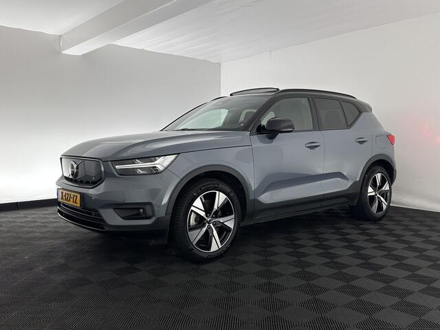 Volvo XC40 Recharge P8 AWD R-Design [ 3-Fase ] {SOH-92%} (INCL.BTW) Aut. *PANO | LEATHER-ALCANTARA | DIGI-COCKPIT | FULL-LED | HARMAN/KARDON | TOP-VIEW | CARPLAY | NAVI-FULLMAP | ECC | PDC | KEYLESS | HEATED-SPORTSEATS | BLIS | TOWBAR | 18''ALU*