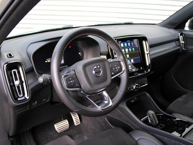 Volvo XC40 Recharge P8 AWD R-Design Automaat / Microtech Nubuck interieur / Sage Green metallic / Google Maps Navi