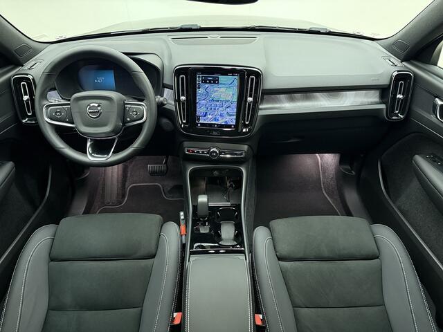 Volvo XC40 Twin 408pk Plus / Nubuck / Getint glas / Trekhaak / All Season / PDC + Camera / Stoel + Stuurw. Verwarming / Keyless / El. Achterklep / Warmtepomp /