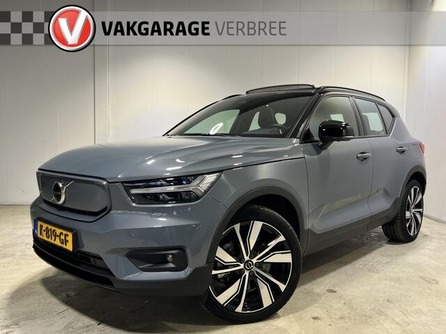 Volvo XC40 Recharge P8 AWD R-Design | Navigatie/Android/Apple Carplay | LM Velgen 19" | Voorstoelen Verwarmd | Cruise Control Adaptief | Airco |
