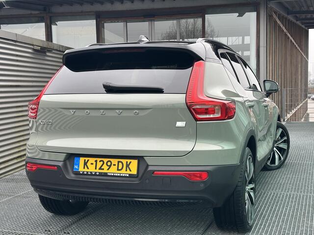 Volvo XC40 Recharge P8 AWD R-Design / Pano. dak / Elek. verstelbare stoelen / Voor+stuur verwarmd / Keyless / Harman Kardon / 20" velgen / 360 camera /