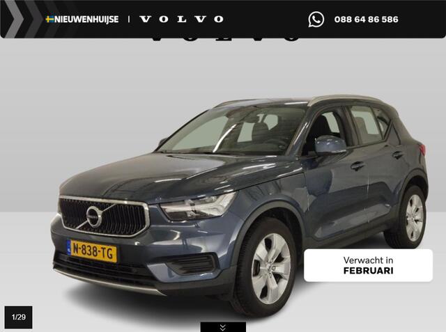 Volvo XC40 1.5 T2 Momentum Business | Stoel/stuurverwarming | adaptieve cruise | Standkachel | Volvo on Call | Keyless entry/start | Pilot assist | Apple carplay/android auto | DAB+|