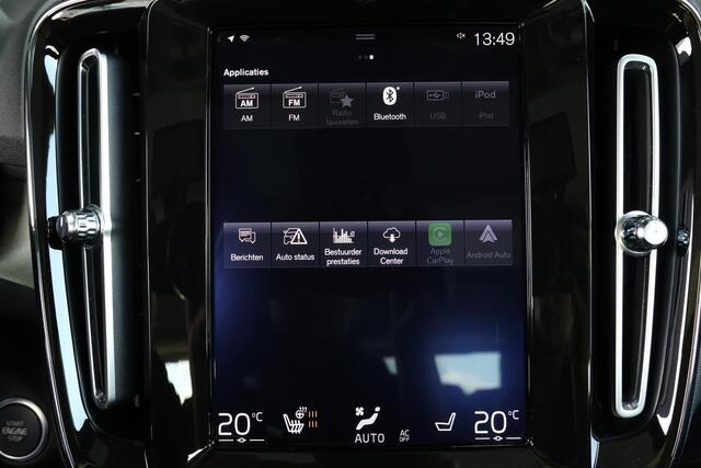 Volvo XC40 T5 AWD Inscription - Panoramisch schuif-/kanteldak - Parkeerverwarming - LED-koplampen - Navigatie - Leder - Elek. bedienbare voorstoelen - Verwarmbare voorstoelen - Verwarmbaar stuurwiel - Parkeersensoren v/a - Parkeercamera - Trekhaak