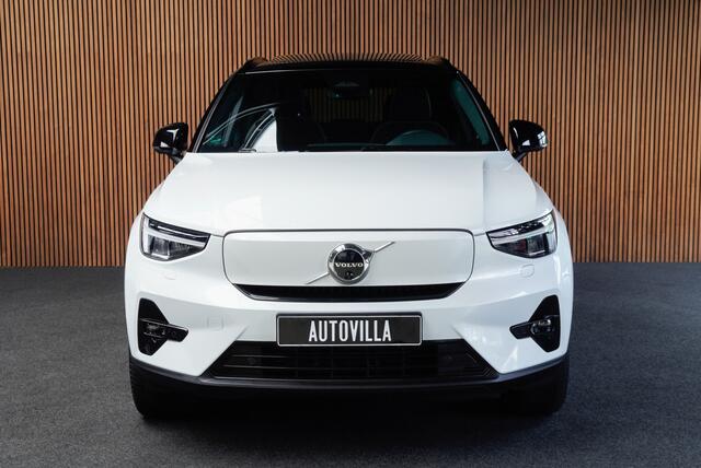 Volvo XC40 Recharge 70 kWh Panodak Leer Harman K Navi Camera Elektr. trekhaak Elektr. bedienbare achterklep Memory seats Sfeerverlichting Stuurverwarming Stoelverwarming PDC LM velgen BTW auto!