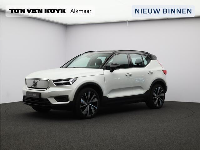 Volvo XC40 Recharge P8 AWD R-Design / Panoramadak / 360 Camera / Harman Kardon / 20" Wielen / Nubuck Bekleding / Stoel+Stuurverwarming / Adaptive Cruise / BLIS /