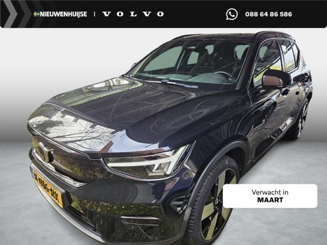 Volvo XC40 Recharge Plus 70 kWh | Adaptieve Cruise Control | Dodehoek Detectie | Stoel en Stuurverwarming | 20" | Nubuck Bekleding |