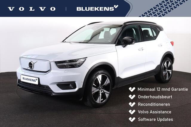 Volvo XC40 Recharge Pro - Panorama/schuifdak - IntelliSafe Assist & Surround - 360º Camera - Harman/Kardon audio - Adaptieve LED koplampen - Verwarmde voorstoelen & stuur - Parkeersensoren voor & achter - Elektr. bedienb. voorstoelen met geheugen links - Draadloze t