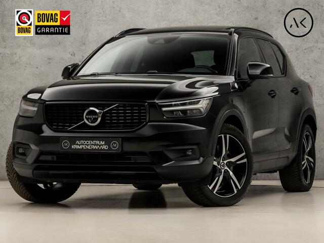 Volvo XC40 1.5 T4 Recharge R-Design 211Pk Automaat (PANORAMADAK, BLACKPACK, APPLE CARPLAY, 360 CAMERA, TREKHAAK, LEDER/ALCANTARA, HARMAN/KARDON, GETINT GLAS, ZWART HEMEL, NIEUWSTAAT)