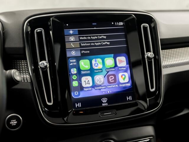 Volvo XC40 1.5 T4 Recharge R-Design 211Pk Automaat (PANORAMADAK, BLACKPACK, APPLE CARPLAY, 360 CAMERA, TREKHAAK, LEDER/ALCANTARA, HARMAN/KARDON, GETINT GLAS, ZWART HEMEL, NIEUWSTAAT)