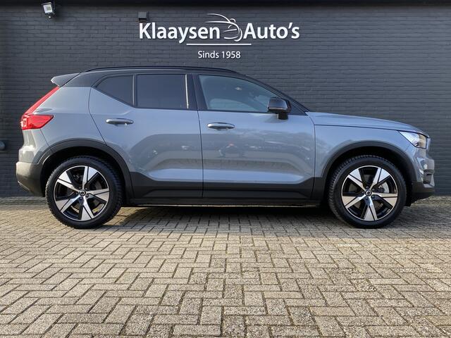 Volvo XC40 Recharge P8 AWD 408 pk R-Design | 1e eigenaar | dealer onderh. | panoramadak | trekhaak | leder/alcantara | navigatie