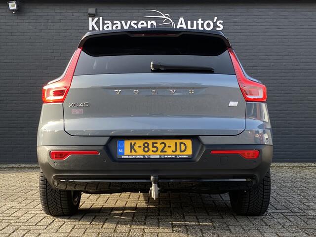 Volvo XC40 Recharge P8 AWD 408 pk R-Design | 1e eigenaar | dealer onderh. | panoramadak | trekhaak | leder/alcantara | navigatie