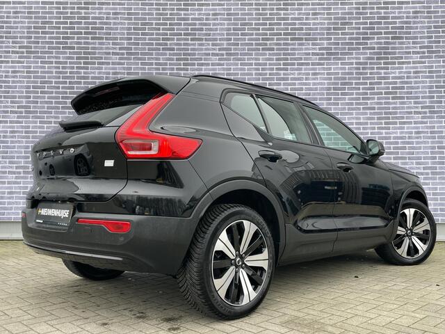 Volvo XC40 Recharge Core 70 kWh | Cruise Control | Google Navigatie | Stoel-/Stuurverwarming | Warmtepomp | Uitschuifbare Beenondersteuning Voorstoelen | 19" Velgen | Trekhaak | Parkeercamera |