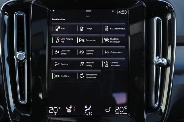 Volvo XC40 T5 Recharge Inscription - Panorama/schuifdak - IntelliSafe Assist - 360º Camera - Harman/Kardon audio - Verwarmde voorstoelen & stuur - Parkeersensoren voor & achter - Elektr. bedienb. voorstoelen met geheugen links - Draadloze tel. lader - Elektr. inklap