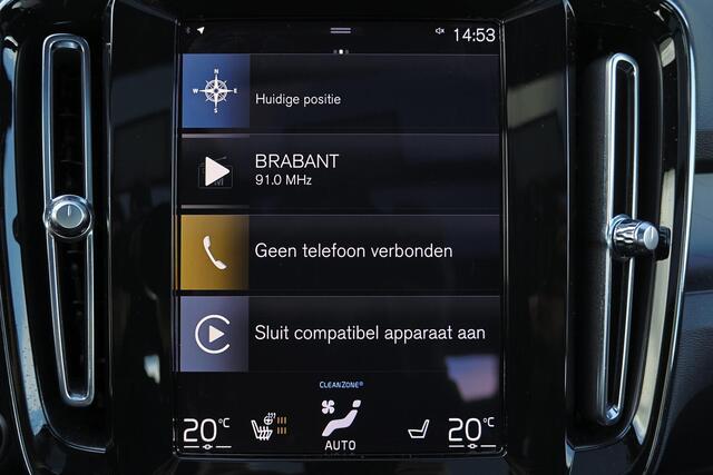 Volvo XC40 T5 Recharge Inscription - Panorama/schuifdak - IntelliSafe Assist - 360º Camera - Harman/Kardon audio - Verwarmde voorstoelen & stuur - Parkeersensoren voor & achter - Elektr. bedienb. voorstoelen met geheugen links - Draadloze tel. lader - Elektr. inklap