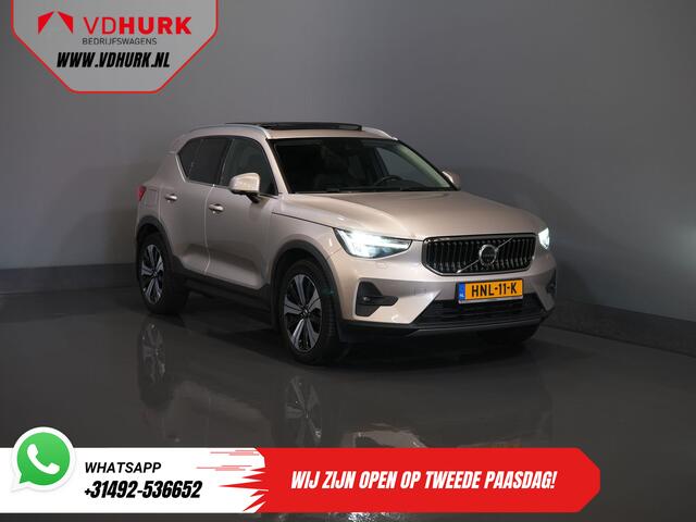 Volvo XC40 1.5 PHEV Ultimate Bright Pano/ Leder/ Harman & Kardon/ Mem.stoel/ Elek.Trekhaak/ Adapt.cruise/ LED/ Stoelverw./ Stuurvew./ Elek.stoelen/ Elek.klep/ Carplay/ Climate/ 360Gr. Camera