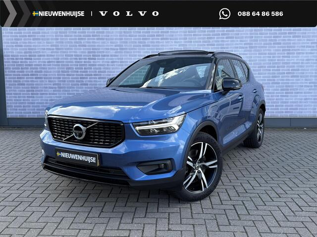 Volvo XC40 1.5 T5 Recharge R-Design | Plug-in Hybrid (PHEV) | Panoramadak | Elektrisch Verstelbare Voorstoelen | Harman Kardon Audio | 360 Graden Camera | Stoelverwarming | Trekhaak | Lederen Bekleding