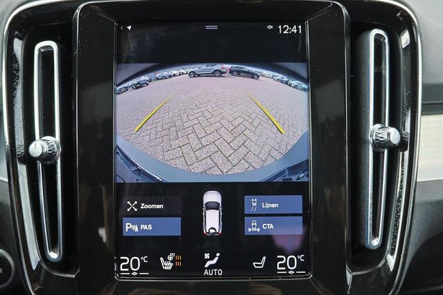 Volvo XC40 T5 Recharge R-Design - IntelliSafe Assist & Surround - Adaptieve LED koplampen - Parkeercamera achter - Verwarmde voorstoelen & stuur - Parkeersensoren voor & achter - Elektr. bedienb. voorstoelen met geheugen links - Draadloze tel. lader - Extra getint g