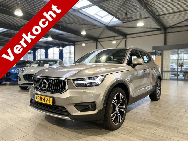 Volvo XC40 1.5 T4 211 pk Recharge Inscription | Trekhaak | Leder | Camera | Adapt. cruise | LED | El. a. klep | Stoel + stuurverw.