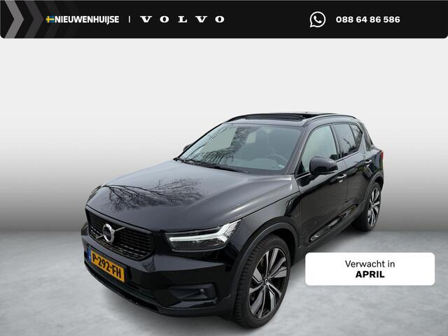 Volvo XC40 1.5 T5 Recharge R-Design | Plug-in Hybrid (PHEV) | Panoramadak | Harman Kardon Audio | 360 Graden Camera | Elektrisch Verstelbare Voorstoelen | Lichtmetalen Velgen 20 inch | LED Koplampen Adaptief | Navigatie | Apple Carplay | Android Auto | Keyless Entry