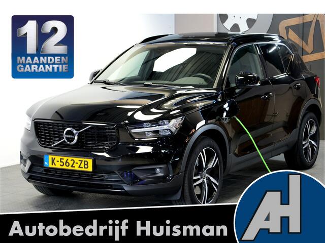Volvo XC40 1.5 T5 Plug-in Hybrid 193kW/262pk DCT7 R-Design PANORAMADAK + LEER + ADAPT.CRUISE + PILOT ASSIST + NAVI SENSUS + BLIS + LANE ASSIST + PARKEERKLIMAAT + ACHTERUITRIJCAMERA + KEYLESS ENTRY&GO + PARKSENSOREN V&A + 19" LM-VELGEN!!