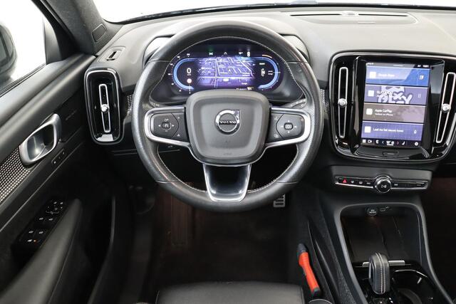 Volvo XC40 RECHARGE P8 AWD R-DESIGN -PANO.DAK|HARMAN/KARDON|360°CAM|ADAP.LED|WARMTEPOMP|LEDER|ADAP.CRUISE|VERW.VOORRUIT|20"