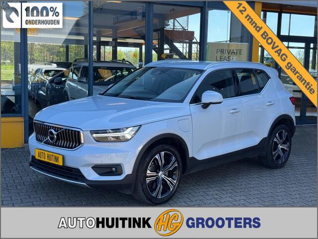 Volvo XC40 1.5 T5 Recharge Inscription - leer - navi - carplay/android elec achterklep