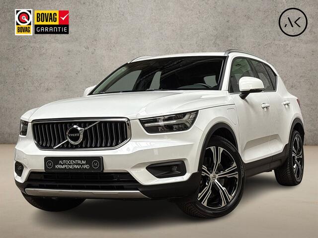Volvo XC40 1.5 T5 Twin Engine Inscription 252Pk Automaat (APPLE CARPLAY, GROOT NAVI, LEDER, GETINT GLAS, SPORTSTOELEN, LANE ASSIST, KEYLESS, NIEUWSTAAT)