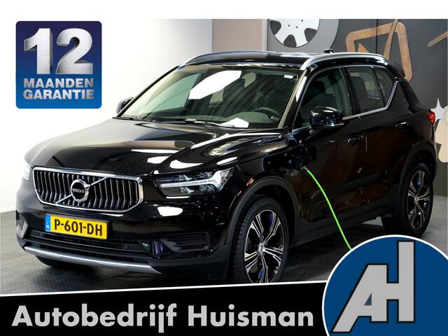 Volvo XC40 1.5 T4 Recharge 155kW/211pk DCT7 Inscription ADAPT.CRUISE + PILOT ASSIST + EL.TREKHAAK + NAPPA LEER + NAVI SENSUS + LANE ASSIST + STUUR-&STOELVERWARMING + CAMERA + STYLING PAKKET + KEYLESS ENTRY&GO + PARKSENSOREN V&A + 19" LM-VELGEN!!