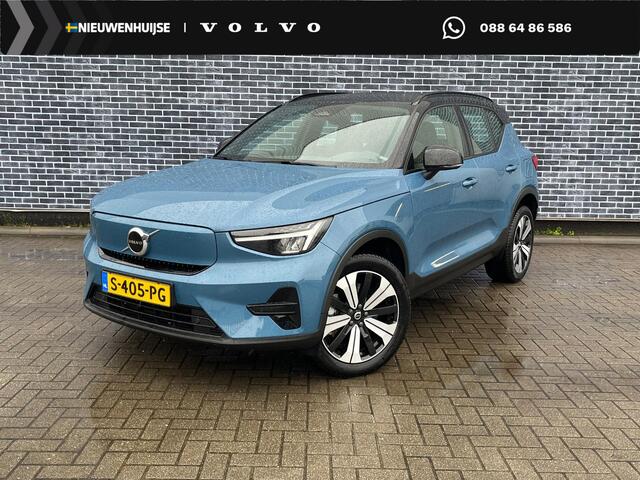 Volvo XC40 Recharge Plus 70 kWh | Warmtepomp | Achteruitrijcamera | Elektrische Achterklep | BLIS | Keyless Entry | Parkeersensoren | Lichtmetalen Velgen 19 inch | Stoelverwarming