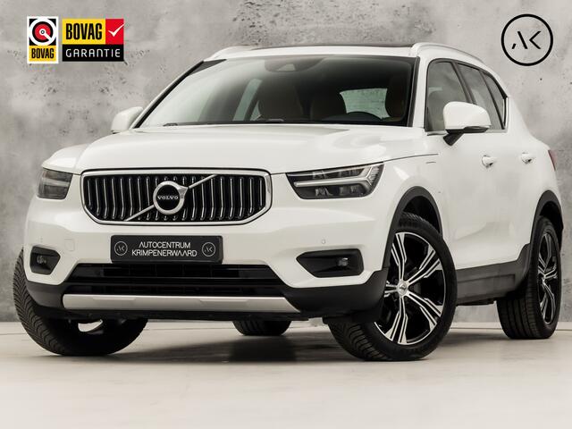 Volvo XC40 1.5 T5 Recharge Inscription 262Pk Automaat (PANORAMADAK, APPLE CARPLAY, MEMORY SEAT, ZWART HEMEL, CAMERA, LEDER, SPORTSTOELEN, ELEK ACHTERKLEP, NIEUWSTAAT)