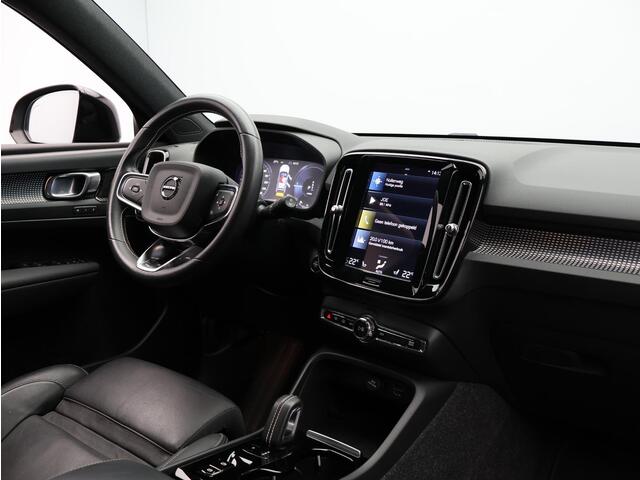 Volvo XC40 T4 211PK Plug in Hybrid R-Design / Trekhaak / Leder / 20" / Full Led / Elektr. Verstelbare Stoelen / Harman Kardon / Exterior Stylingkit / BLIS / Adaptive Cruise / Extra Getint Glas /