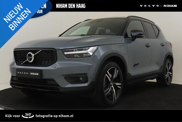 Volvo XC40 T4 RECHARGE R-DESIGN *VOL!* -PANO.DAK|HARMAN/KARDON|360°CAM|POWER-SEATS|STANDKACHEL|BLIS|PRIVACY.GLAS|VERW.VOORRUIT|INDUC.LADEN|19"|SoH:90%