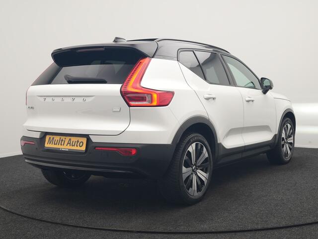 Volvo XC40 Recharge Ultimate 69 kWh 232pk Dealer O.H | Panodak | 360 Camera | Adaptive Cruise | Harman / Kardon | Alcantara Sportstoelen Memory & Verwarmd | BLIS | Keyless | Apple Carplay | Pilot Assist | Stuurverwarming | Google Assistant & Maps | Navigatie | DAB |