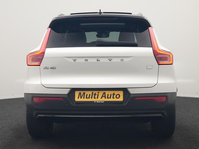 Volvo XC40 Recharge Ultimate 69 kWh 232pk Dealer O.H | Panodak | 360 Camera | Adaptive Cruise | Harman / Kardon | Alcantara Sportstoelen Memory & Verwarmd | BLIS | Keyless | Apple Carplay | Pilot Assist | Stuurverwarming | Google Assistant & Maps | Navigatie | DAB |