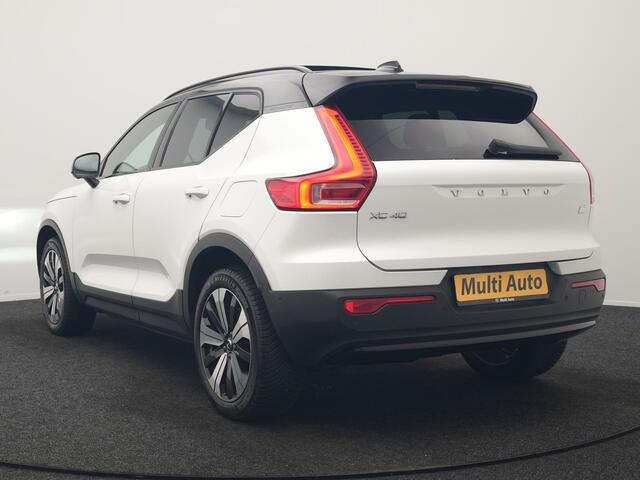 Volvo XC40 Recharge Ultimate 69 kWh 232pk Dealer O.H | Panodak | 360 Camera | Adaptive Cruise | Harman / Kardon | Alcantara Sportstoelen Memory & Verwarmd | BLIS | Keyless | Apple Carplay | Pilot Assist | Stuurverwarming | Google Assistant & Maps | Navigatie | DAB |