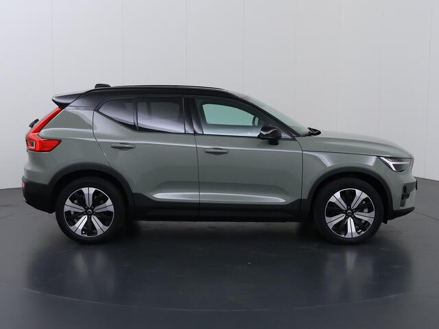 Volvo XC40 Recharge Ultimate 70 kWh | 96% SOH | Harman/Kardon Audio | Comfortstoelen | Ele.verstelbare stoelen + geheugen | Stoelverwarming | Navigatie | DAB | Apple CarPlay/Android Auto | 360 Camera | Panoramadak | Adaptieve Cruise Control | Ele. kofferdeksel |