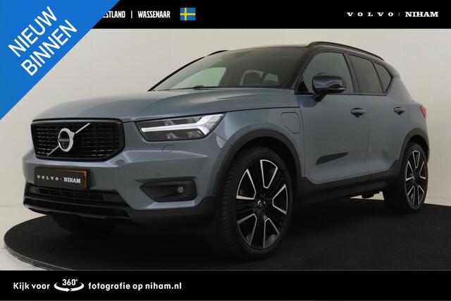 Volvo XC40 T5 RECHARGE R-DESIGN *VOL!* -PANO.DAK|HARMAN/KARDON|POWER-SEAT|360°CAM|BLIS|ADAP.LED|PRIVACY.GLAS|TREKHAAK|21"|ALL-SEASON