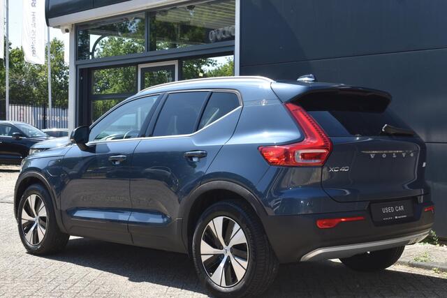 Volvo XC40 T4 Recharge Inscription Expr. | Zwart lederen bekleding | Stoel-/ Stuurwielverwarming | Parkeercamera achter | BLIS | Adaptieve Cruise Control | Standkachel | Trekhaak | Draadloze Telefoonlader | Apple Carplay |