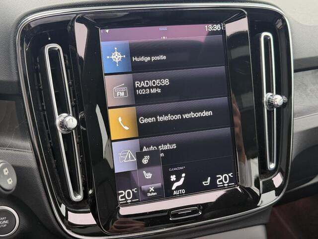Volvo XC40 1.5 T4 Plug-in hybrid Ultimate Bright Intellisafe/ climate line/ park assist/ schuifdak/ leder/ all weather banden
