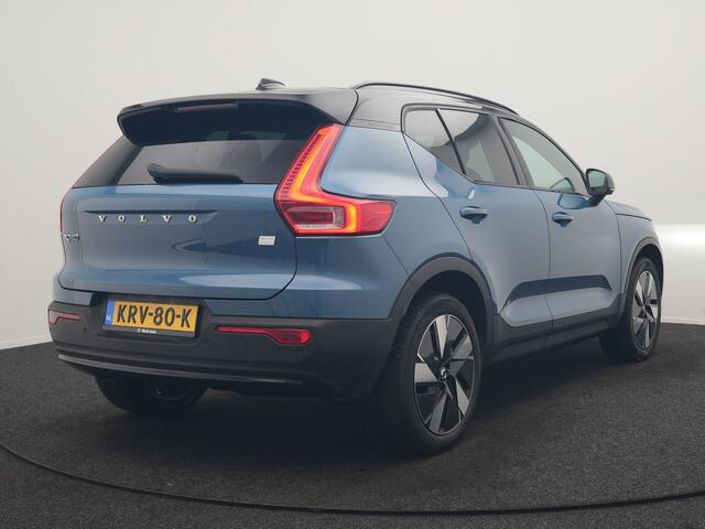 Volvo XC40 Single Motor Long Range Plus 82 kWh 252pk Dealer O.H | Trekhaak Af Fabriek | Camera | Adaptive Cruise | Sportstoelen Verwarmd | Pilot Assist | Google Assistant & Maps | BLIS | Keyless | Virtual | Navigatie | DAB | 19"L.M |