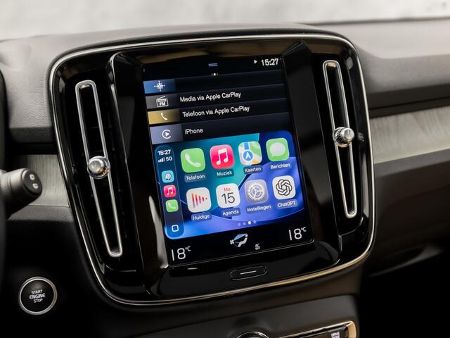 Volvo XC40 1.5 T5 Recharge Inscription Sport 262Pk Automaat (PANORAMADAK, APPLE CARPLAY, MEMORY SEAT, ZWART HEMEL, CAMERA, LEDER, SPORTSTOELEN, ELEK ACHTERKLEP, NIEUWSTAAT)