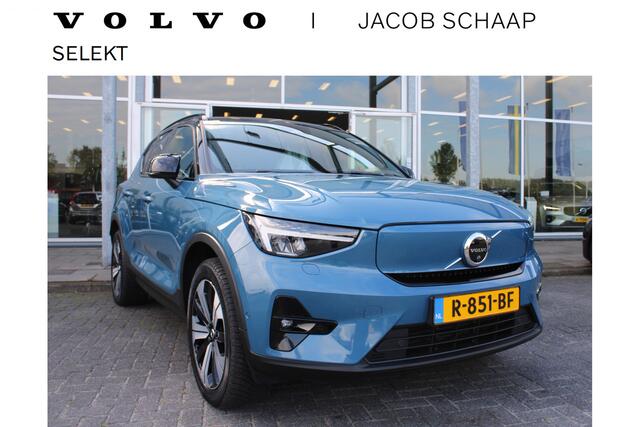 Volvo XC40 Recharge Ultimate 70 kWh | Fjord blue Carpet | 360 | H&K audio | Panorama dak | Stoel/stuurwiel verwarming | BLIS |