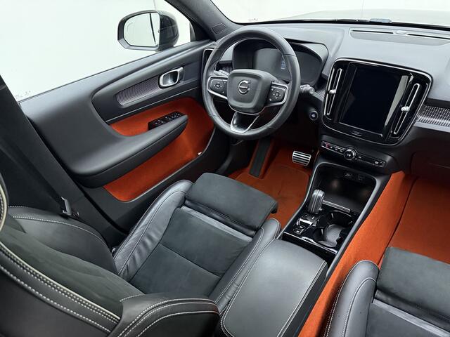 Volvo XC40 T5 262PK R-Design | BLIS | Adapt. Cruise Control | Camera |Stoel/stuur verwarming | Getint Glas | Nubuck | Lava Orange tapijt |
